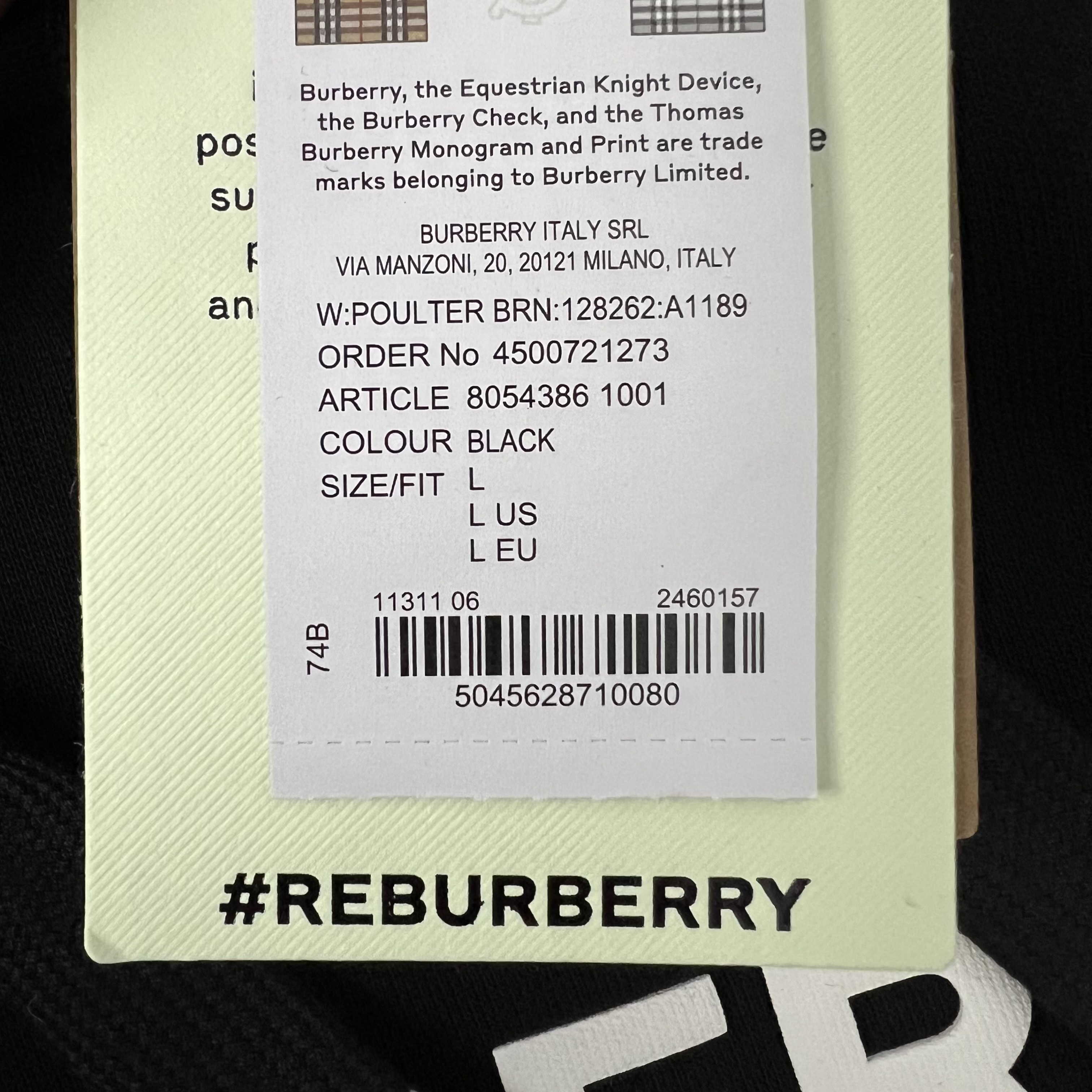 BURBERRY 8054386