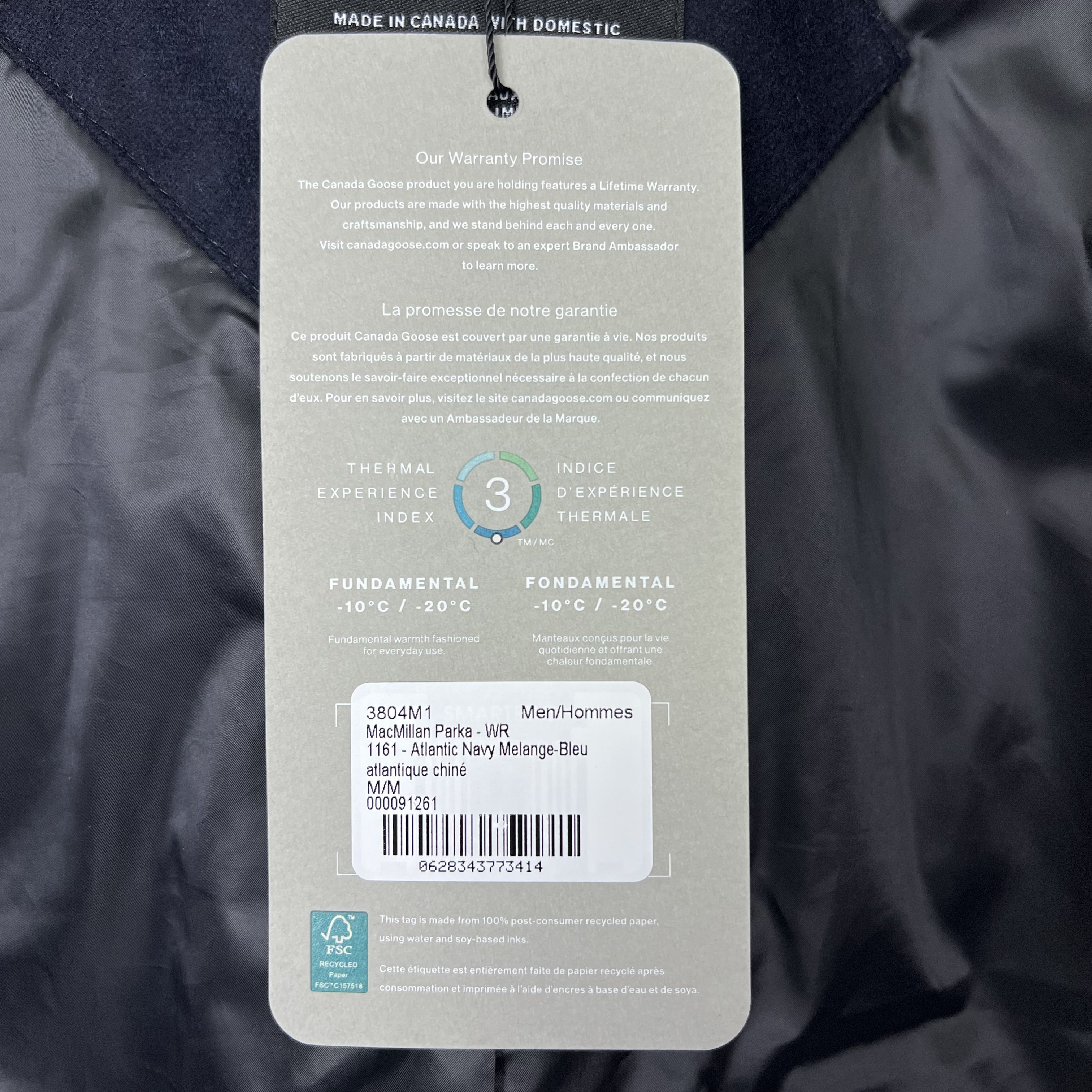 CANADA GOOSE 3804M1 1161