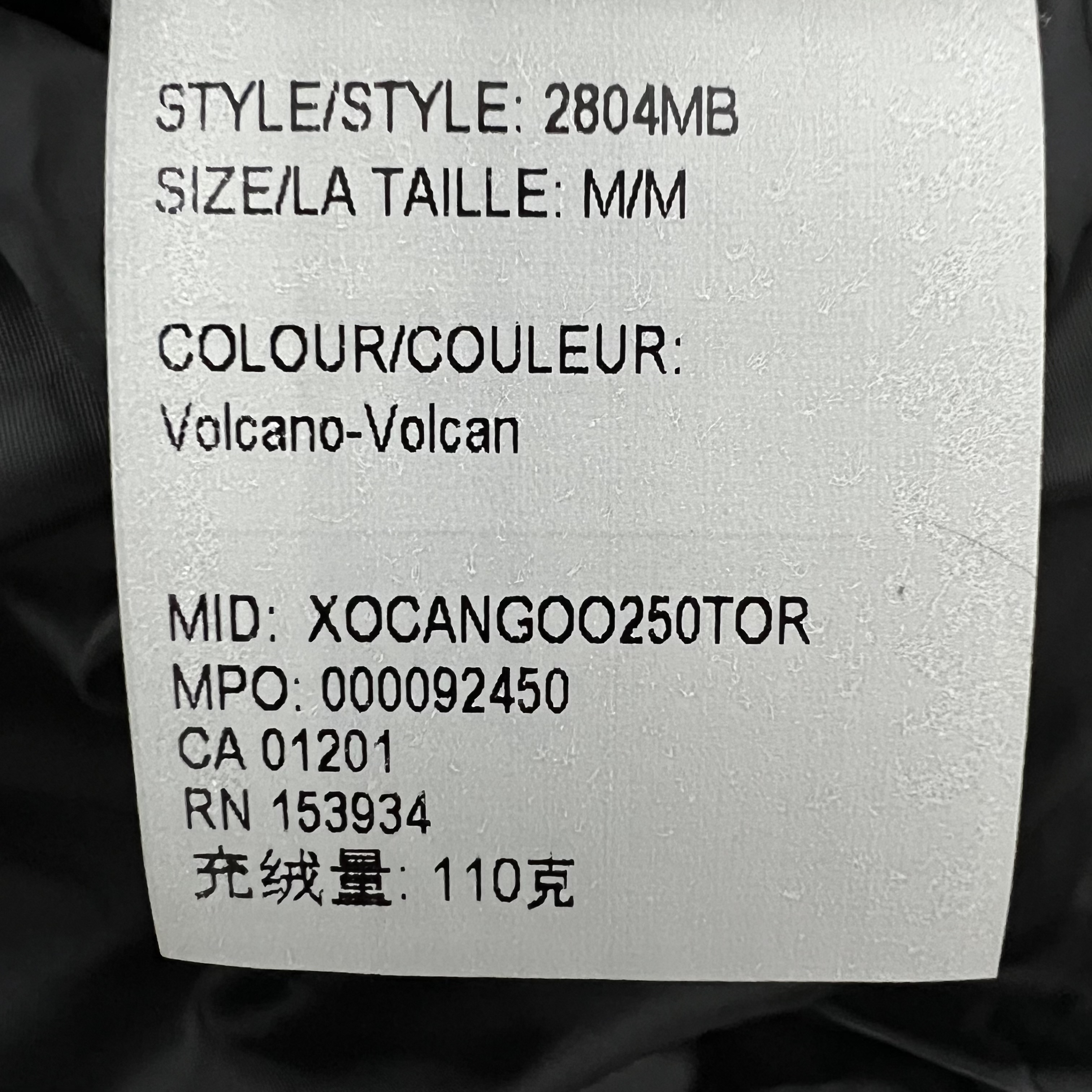 CANADA GOOSE 2804MB 782