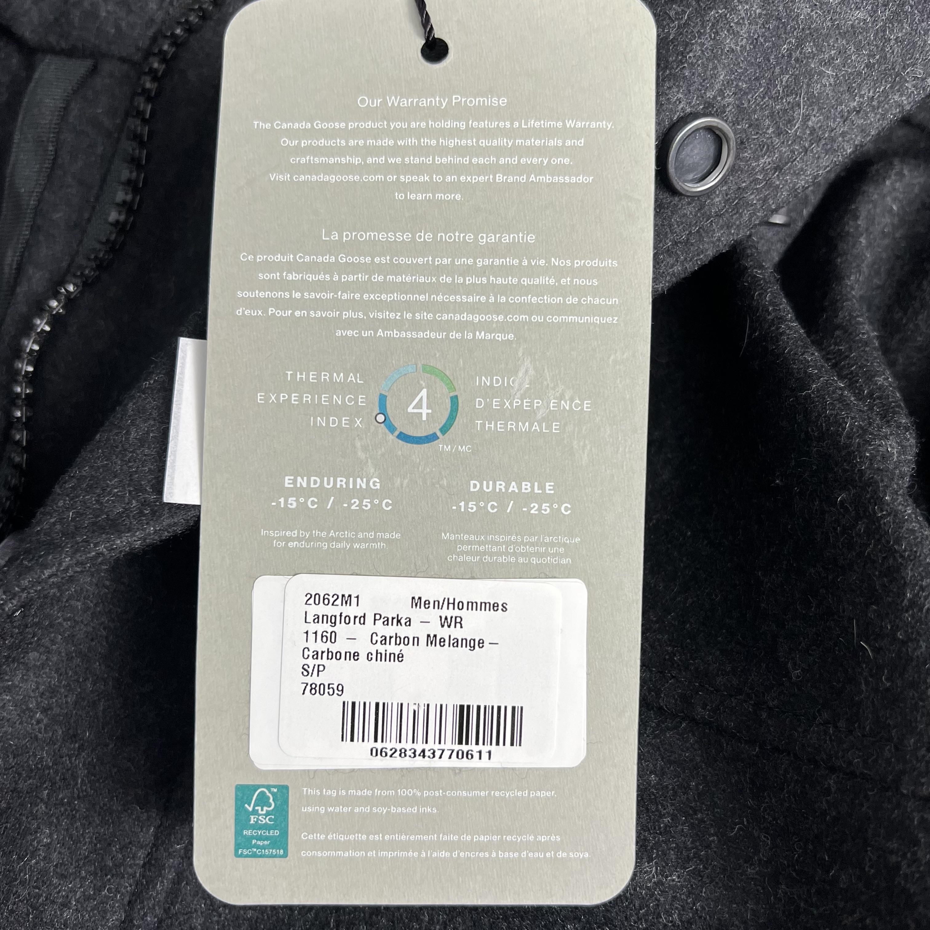 CANADA GOOSE 2062M1 1160