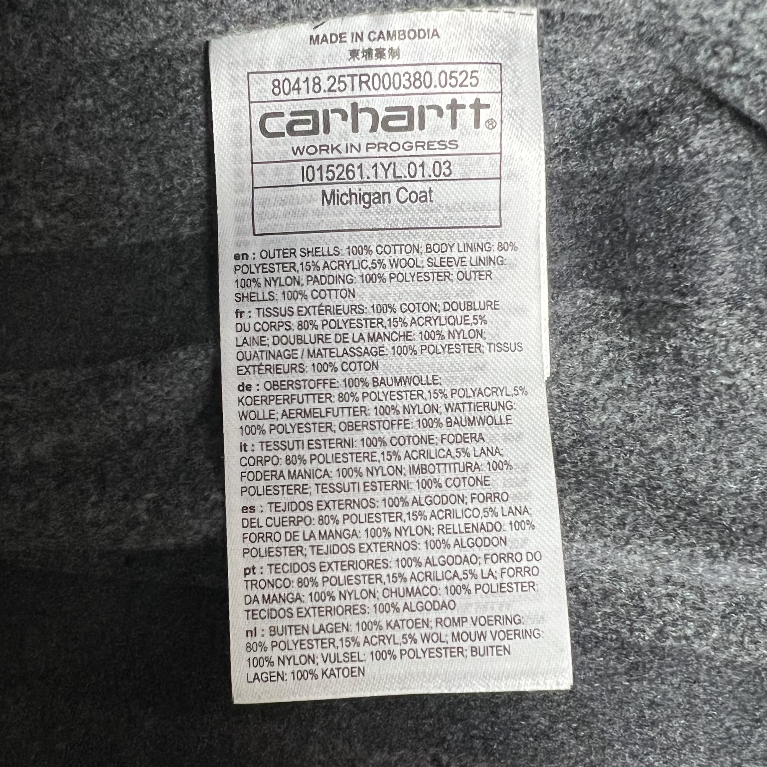CARHARTT WIP I015261 1YL01