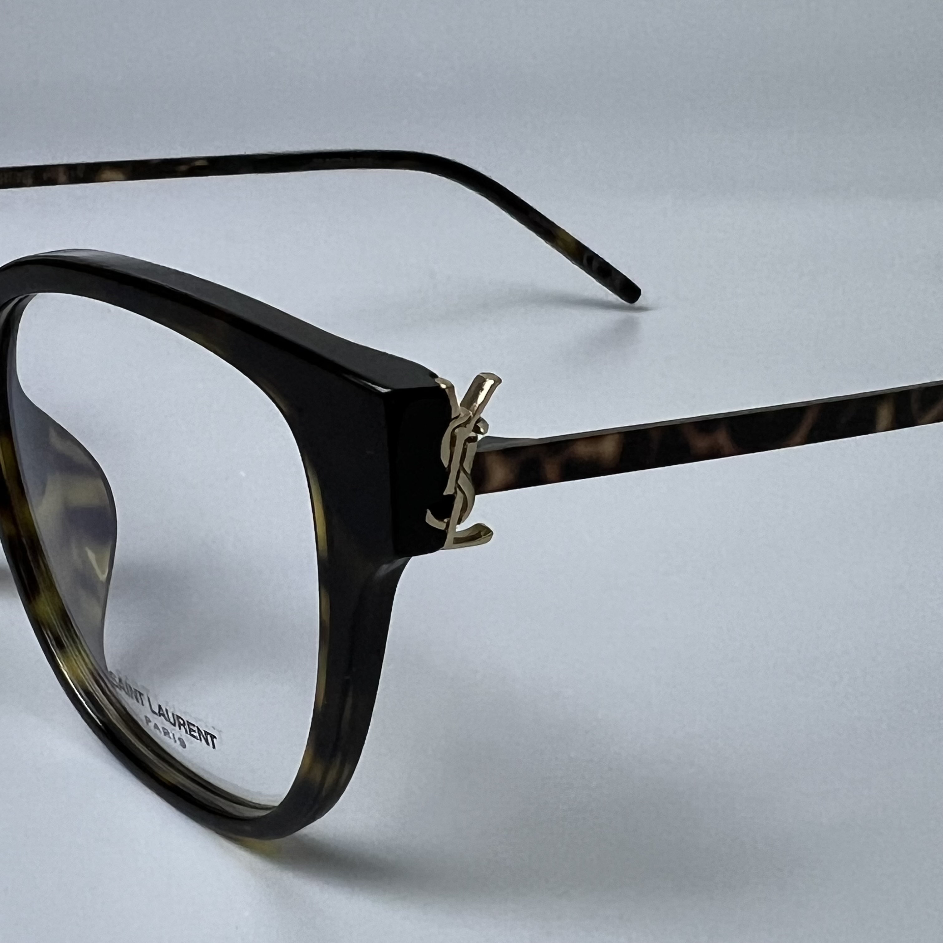 SAINT LAURENT SL M48O_B/FN Colore 003 havana gold transpare 55/16 - 145