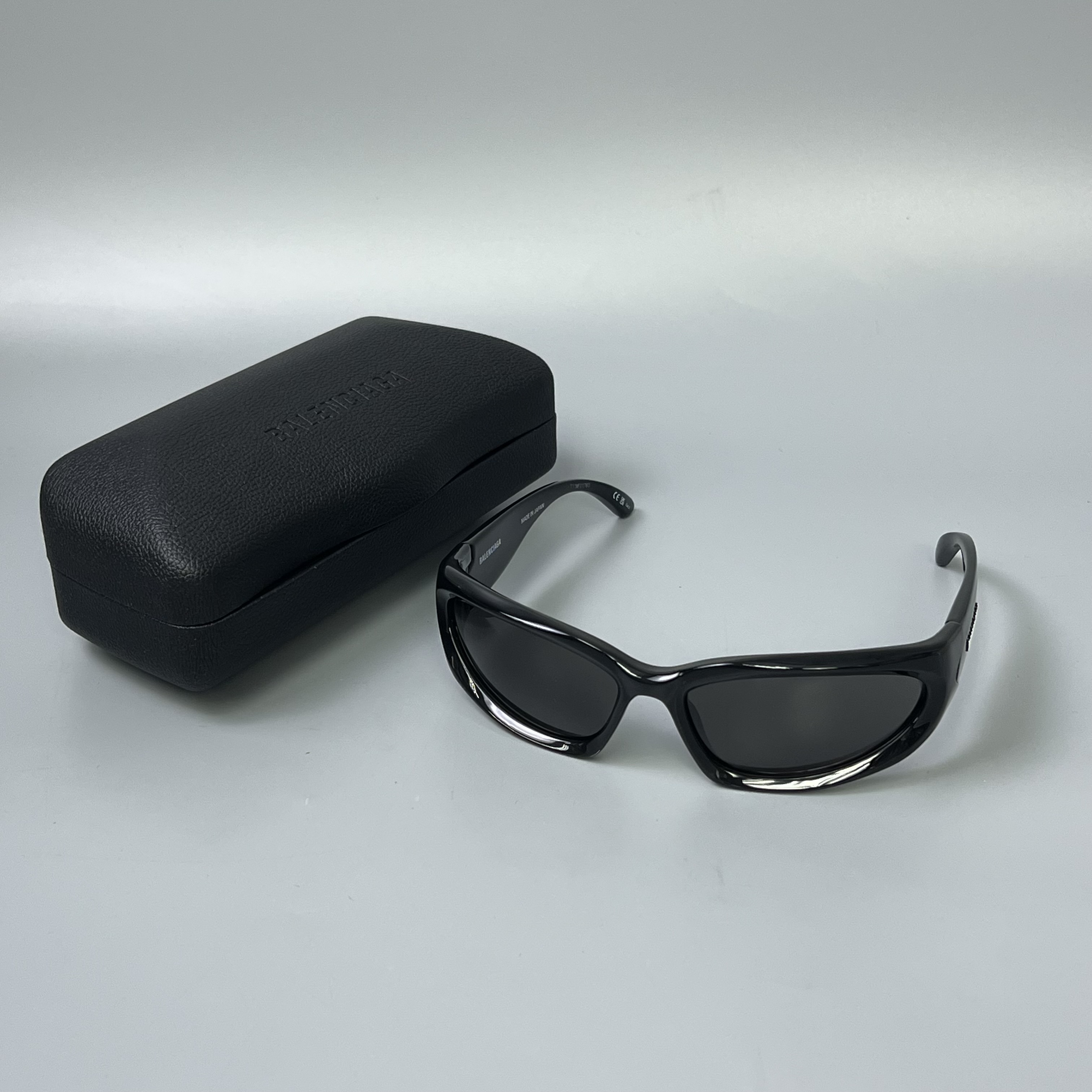 BALENCIAGA BB0157S Colore 001 black black gery 65/17 - 125