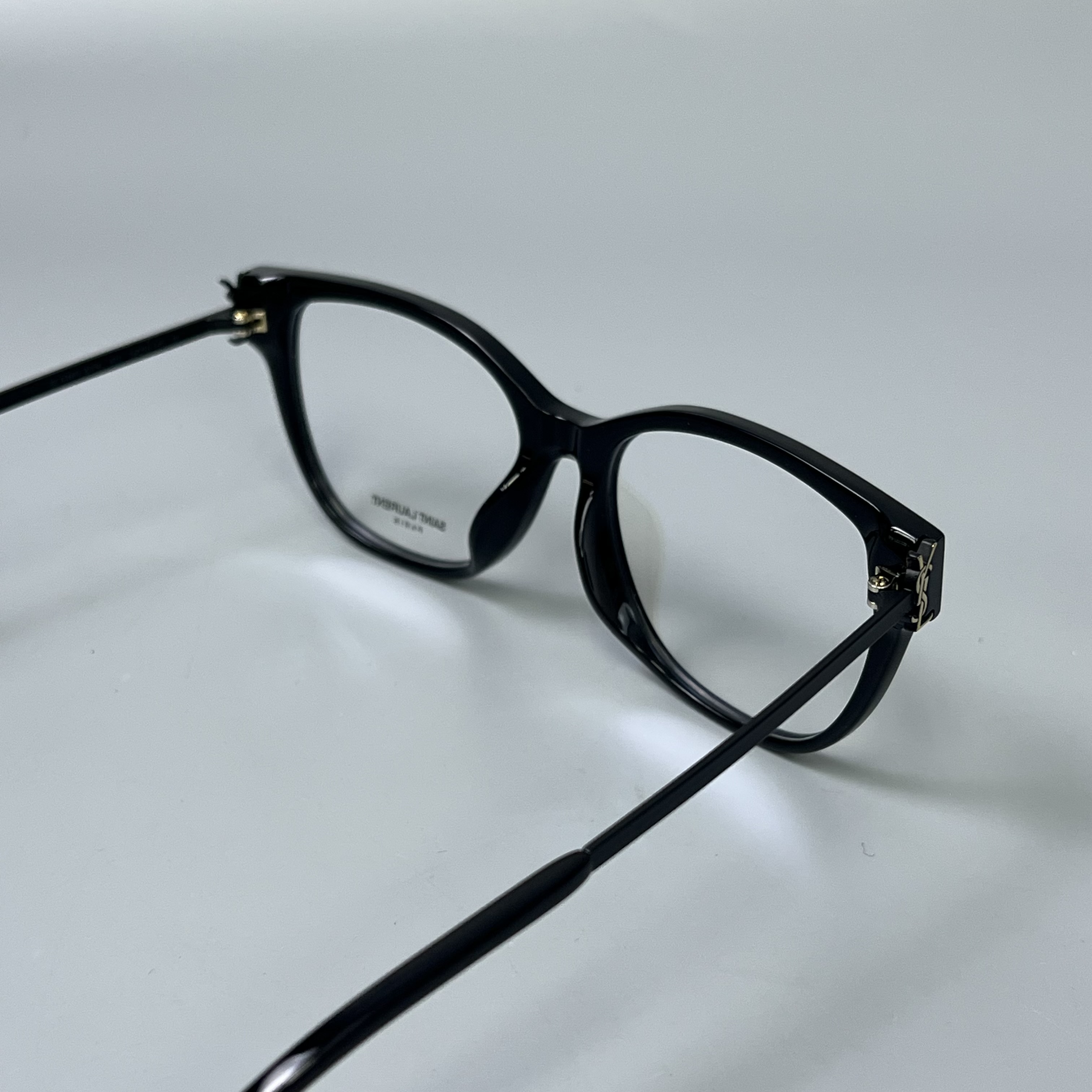 SAINT LAURENT SL M48O_B/FN Colore 001 black black transpare 55/16 - 145