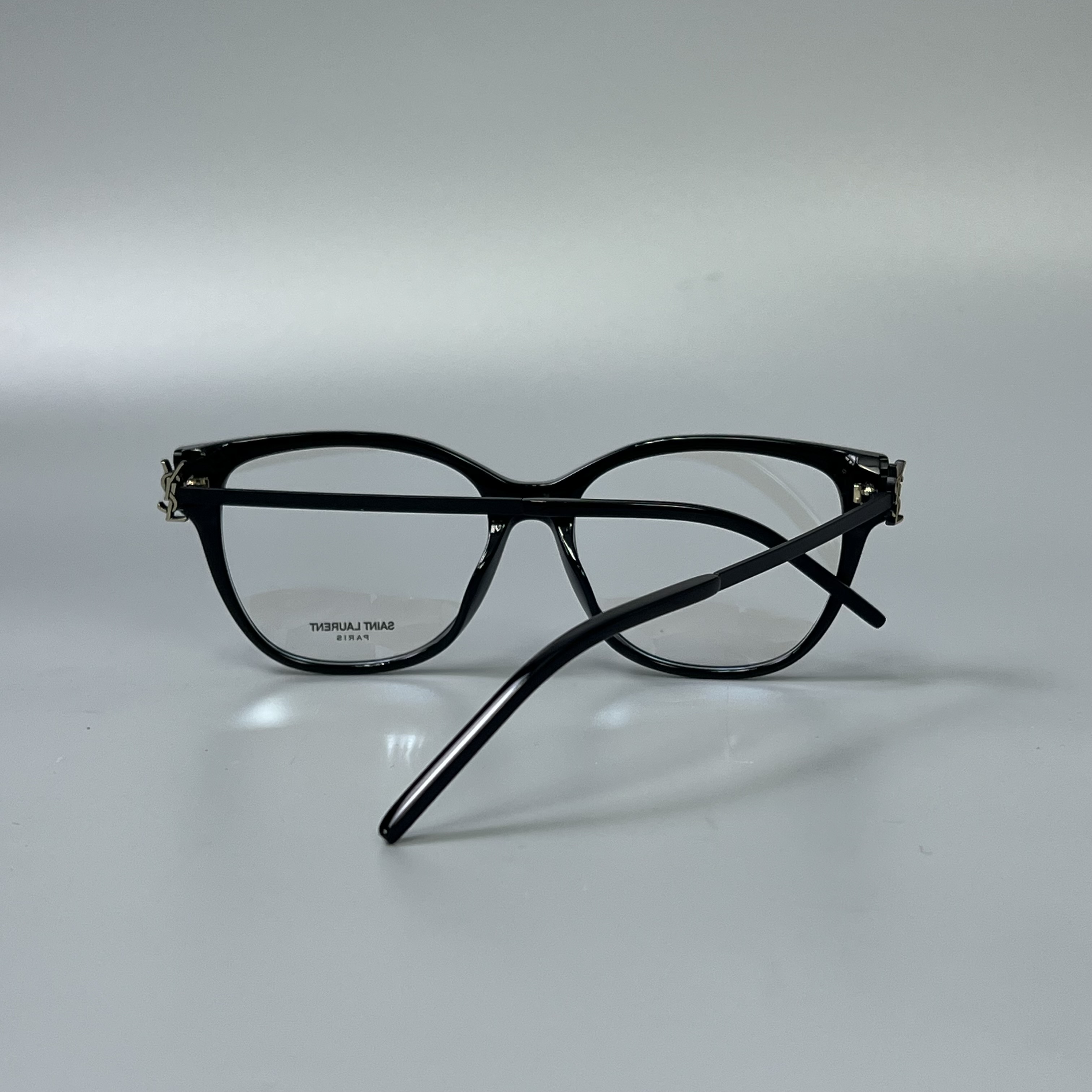 SAINT LAURENT SL M48O_B/FN Colore 001 black black transpare 55/16 - 145