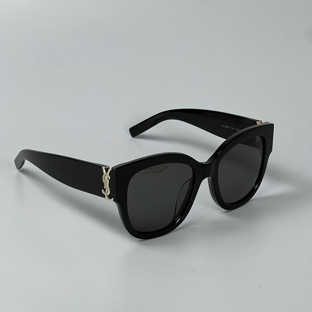 SAINT LAURENT YSL M95/F 001 black black grey 56/20