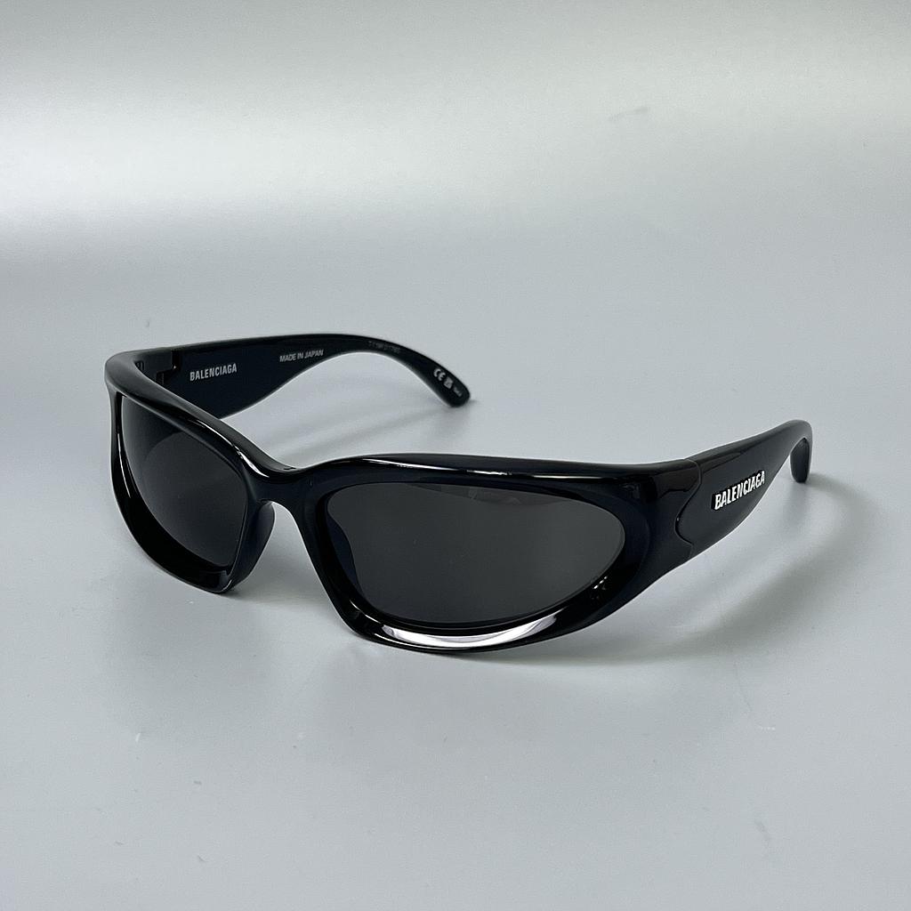 BALENCIAGA BB0157S Colore 001 black black gery 65/17 - 125