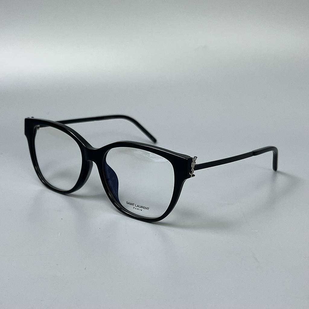 SAINT LAURENT SL M48O_B/FN Colore 001 black black transpare 55/16 - 145