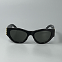 SAINT LAURENT SL M94 001 black black grey 53/20 