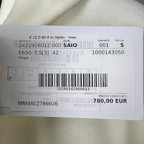MAXMARA 19260142060 SAIO 001 - IT