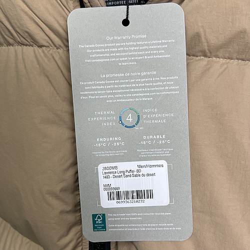 CANADA GOOSE 2800MB 1483