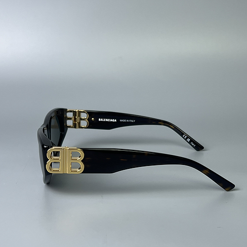 BALENCIAGA BB0095S Colore 002 havana gold green 53/19 - 135