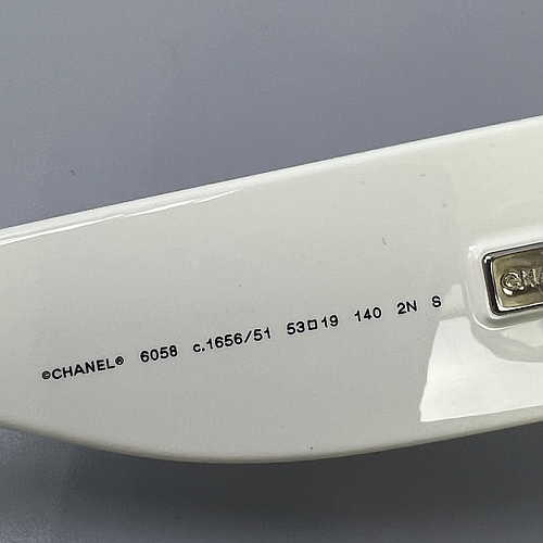 CHANEL CH6058 165651 53/19