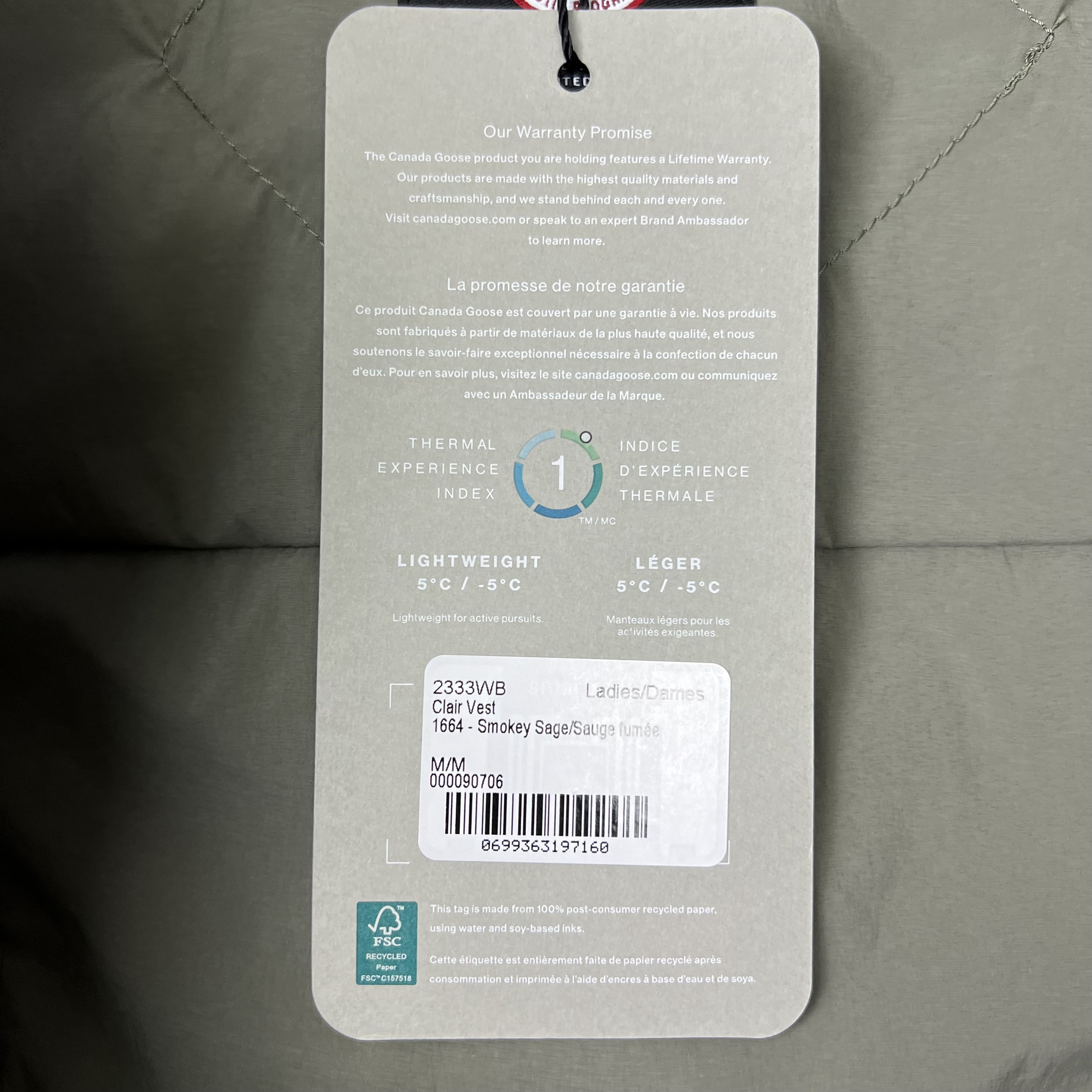 CANADA GOOSE 2333WB 1664