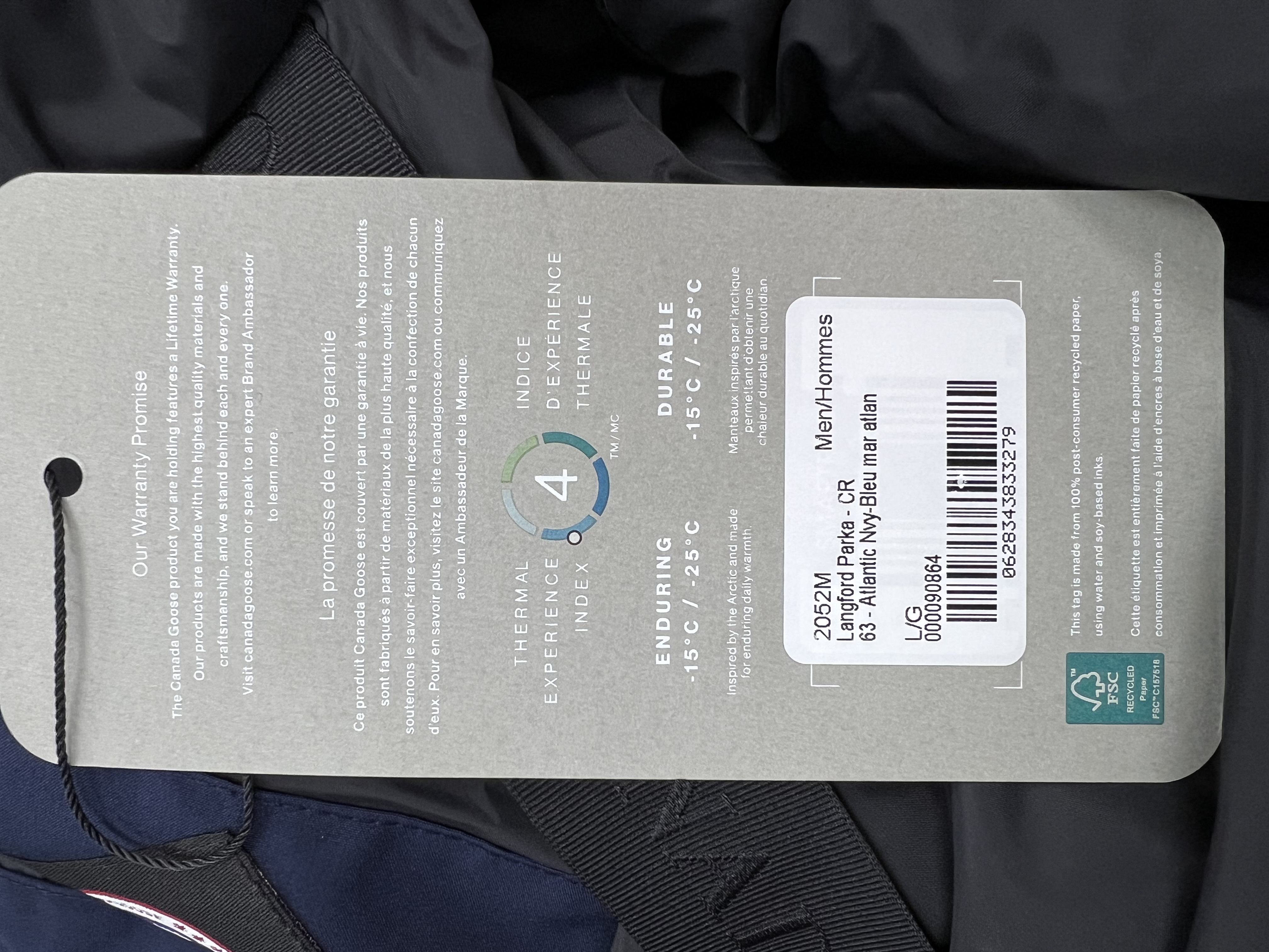 CANADA GOOSE 2052M 63