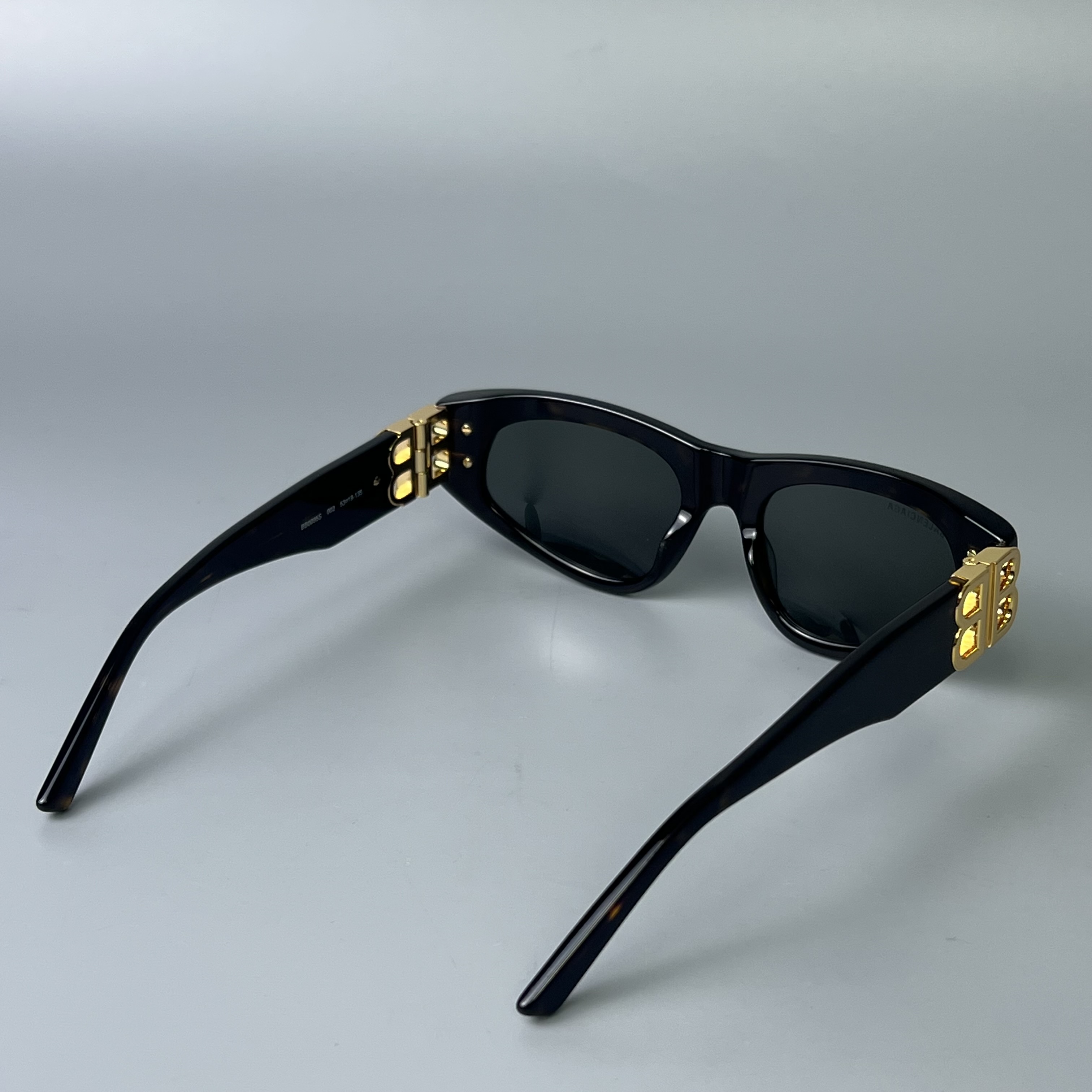 BALENCIAGA BB0095S Colore 002 havana gold green 53/19 - 135