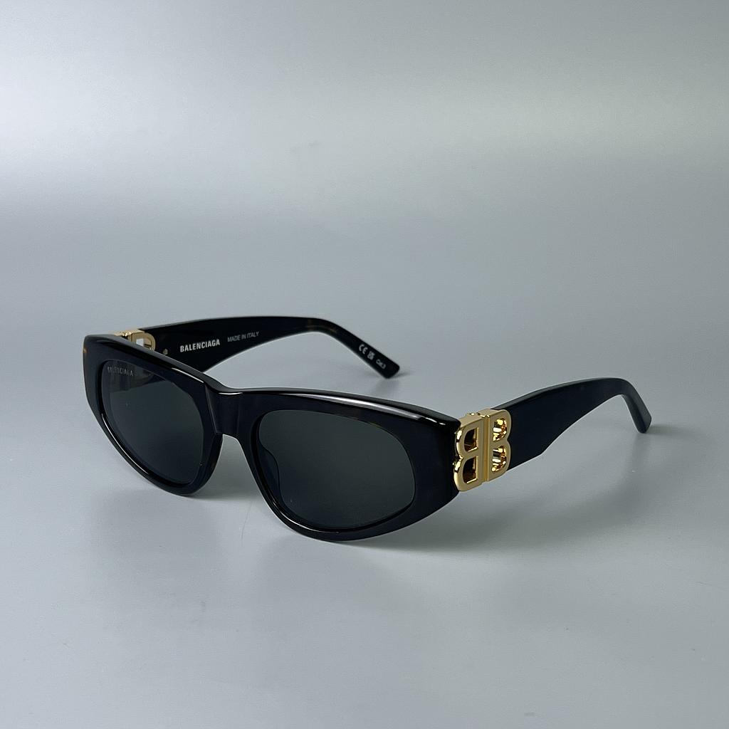 BALENCIAGA BB0095S Colore 002 havana gold green 53/19 - 135