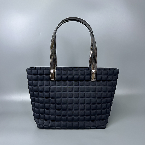 BPRIME MILANO SMALL/LAMI ZIP NERO