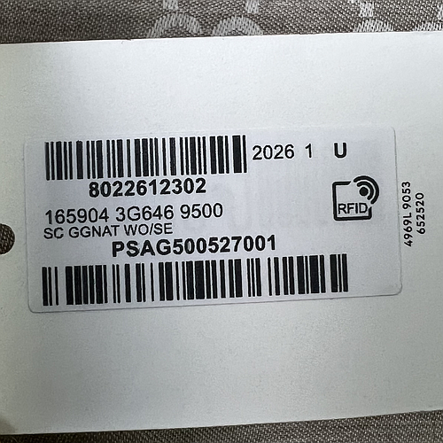 GUCCI 165904 3G646 9500