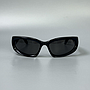 BALENCIAGA BB0157S Colore 001 black black gery 65/17 - 125