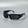 BALENCIAGA BB0157S Colore 001 black black gery 65/17 - 125